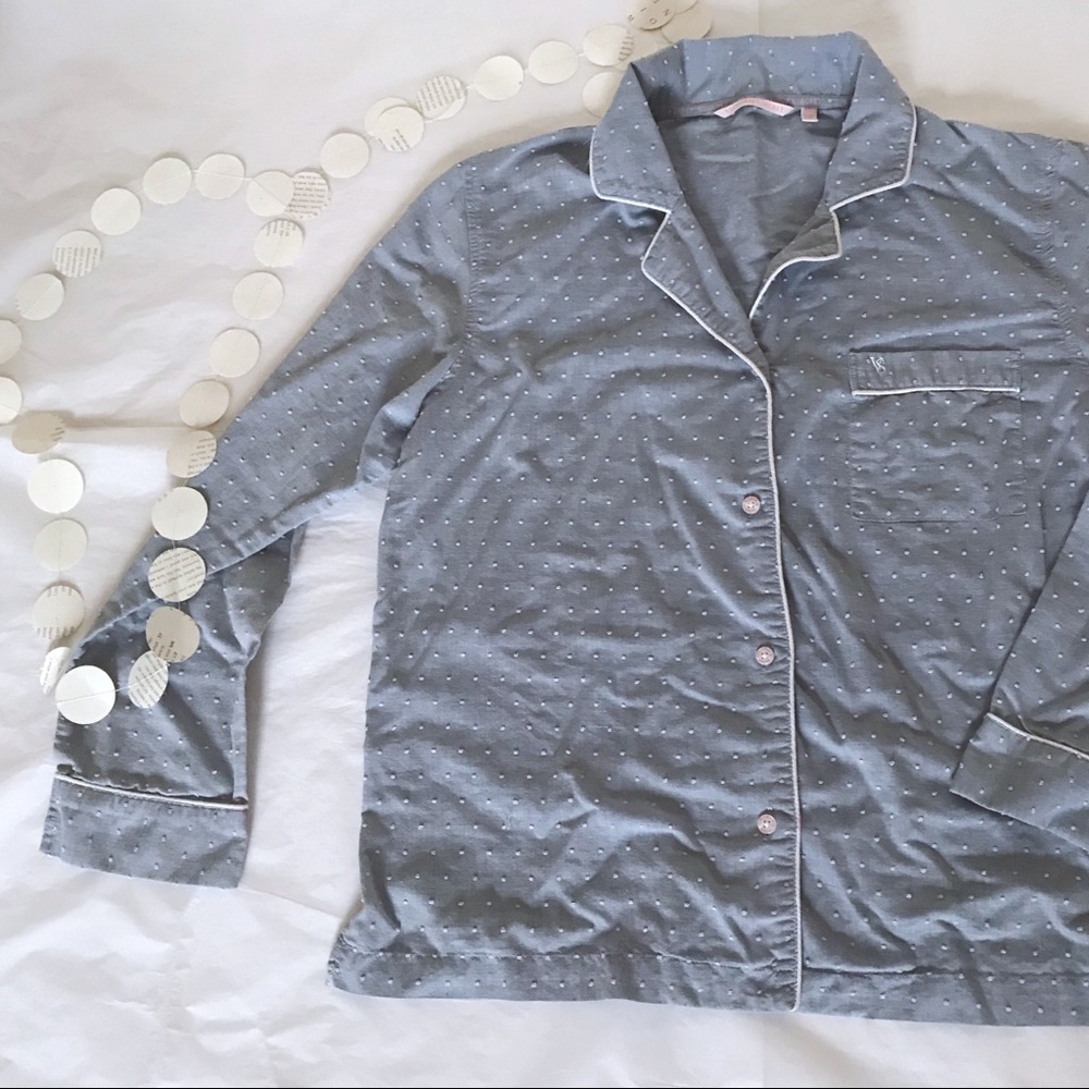 Victoria’s Secret Button Down Pajama Blouse